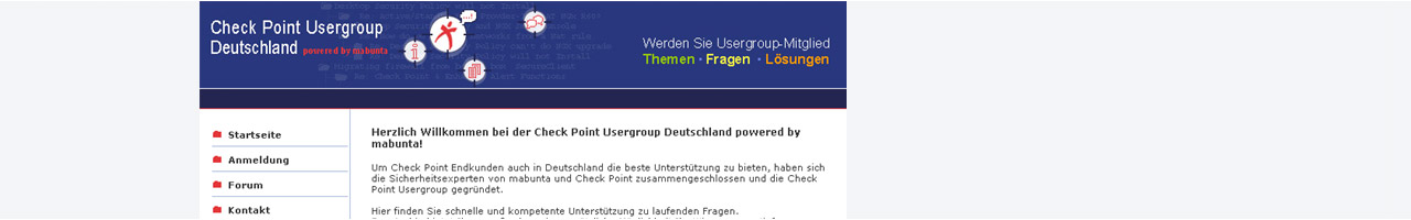Check Point Usergroup Deutschland