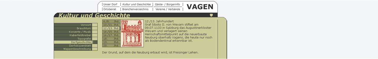 Internetauftritt Vagen